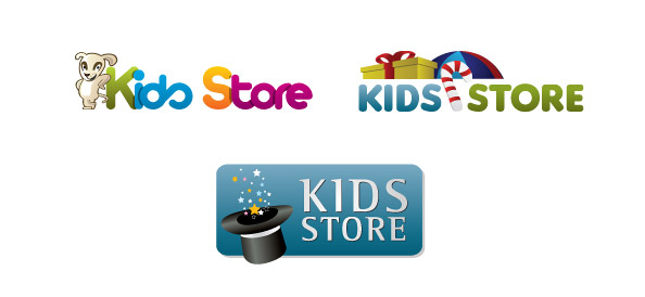 Children Logo Design Template for Online Store