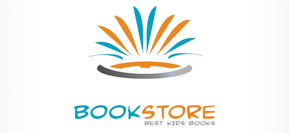 Abstract Logo Design for Book Stores