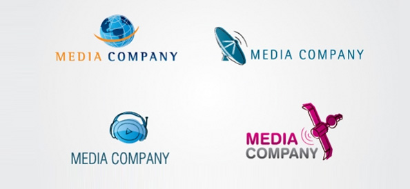 Digital Media Vector Logo Templates