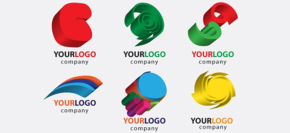 Free 3D Logo Designs with Colorful Shapes