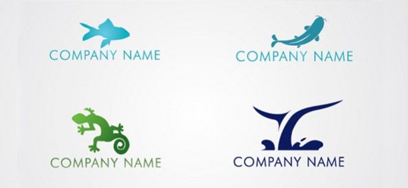 Free Animal Logo Design Template Set