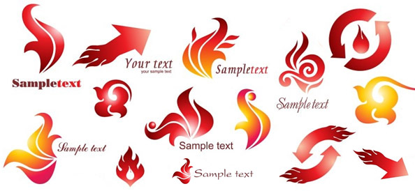 Free Fire Logo Design Vectors