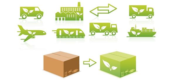 Transportation Eco Logo Designs