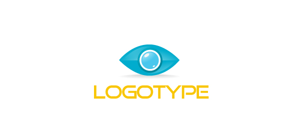 Eye Logo Template for Business and Communications