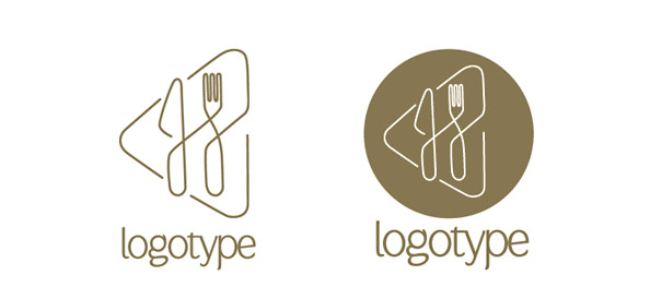 Restaurant Logo Design Template