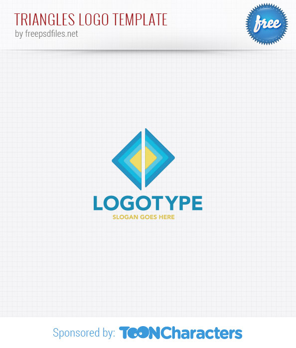 Triangles Logo Template
