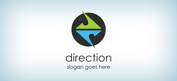Direction Logo Template