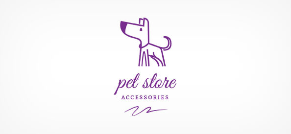 Free Dog Pet Store Logo Design